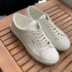 Saint Laurent Andy Low Top white Sneakers